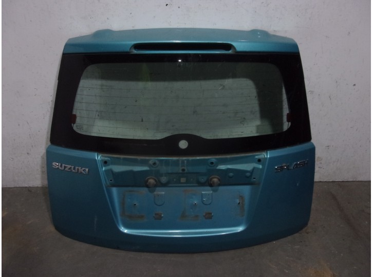 Replacement tailgate for Suzuki Splash A5B 1.0 12v CAT OEM IAM reference 6910051K10 BLUE 5 DOORS