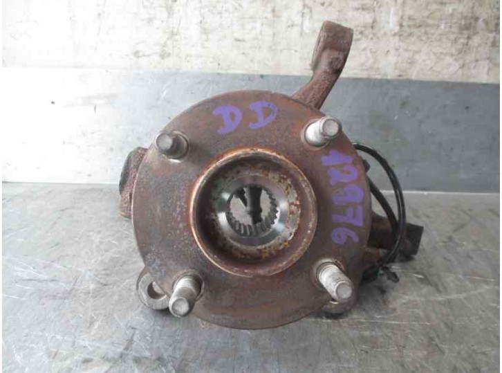 Recambio de mangueta delantera derecha para ford fiesta (cb1) 1.6 tdci cat referencia OEM IAM 8V513K170  