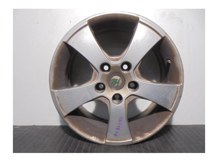 Recambio de llanta para skoda octavia combi (1z5) 1.9 tdi referencia OEM IAM 1Z0601025H R16612JX16H2ET50 ALUMINIO 5P