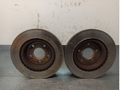 Recambio de disco freno trasero para mercedes-benz clase cla (w117) 2.0 cat referencia OEM IAM   