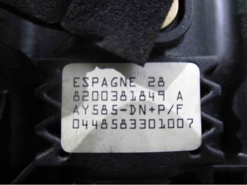 Recambio de airbag delantero izquierdo para renault megane ii classic berlina 1.9 dci diesel referencia OEM IAM 8200381849  