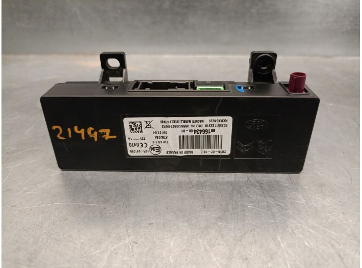 Recambio de antena para citroën c4 picasso ii 1.6 bluehdi 120 referencia OEM IAM 9816643480 