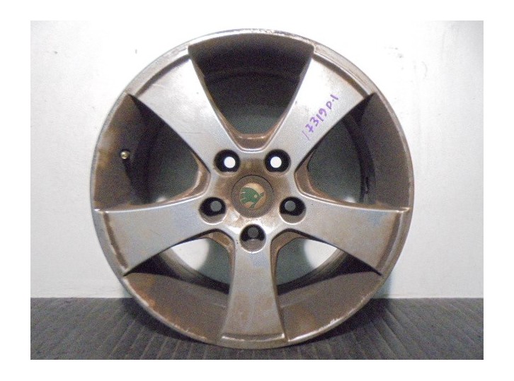 Recambio de llanta para skoda octavia combi (1z5) 1.9 tdi referencia OEM IAM 1Z0601025H R1661/2JX16H2ET50 ALUMINIO 5P