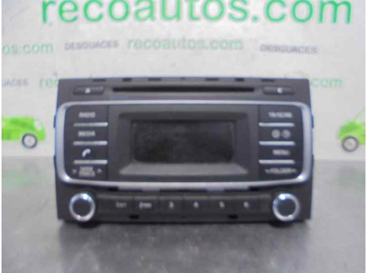 Recambio de sistema audio / radio cd para kia rio 1.1 crdi cat referencia OEM IAM 961701W770 