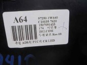 Recambio de mando climatizador para kia rio 1.1 crdi cat referencia OEM IAM 972501W640 C200357620 