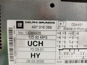 Recambio de sistema audio / radio cd para opel astra h ber. cosmo referencia OEM IAM 13289935 497316088 DELPHI