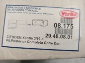 Recambio de piloto trasero derecho para citroën xantia berlina referencia OEM IAM 081758 29480801 YORKA