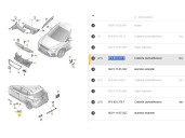 Replacement trim molding for Seat Arona (KJ7, KJP) 1.0 TSI OEM IAM reference 6F9853377F 6F9853377F 