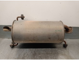 Recambio de tubo escape trasero para suzuki splash a5b 1.0 12v cat referencia OEM IAM 51KM01 1430051KA0 CESTA 14