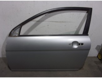 Replacement front left door for Hyundai Accent (MC) 1.5 CRDi cat OEM IAM reference 760031E210 GREY 3 DOORS