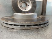 Replacement front brake disc for Seat Ibiza (KJ1) 1.0 TSI OEM IAM reference 2Q0615301H 