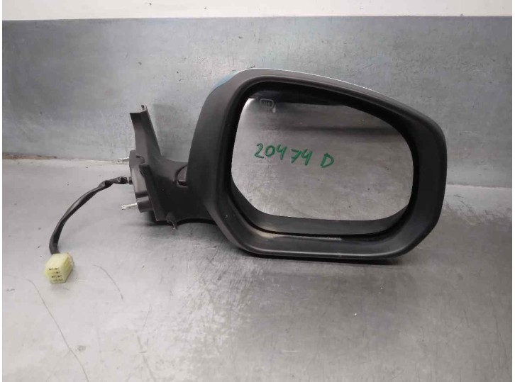 Recambio de retrovisor derecho para suzuki splash a5b 1.0 12v cat referencia OEM IAM 8470151K005PK 5 PUERTAS