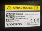 Recambio de airbag delantero derecho para volvo v40 hatchback (525) d2 referencia OEM IAM 31404289 31404289 AUTOLIV