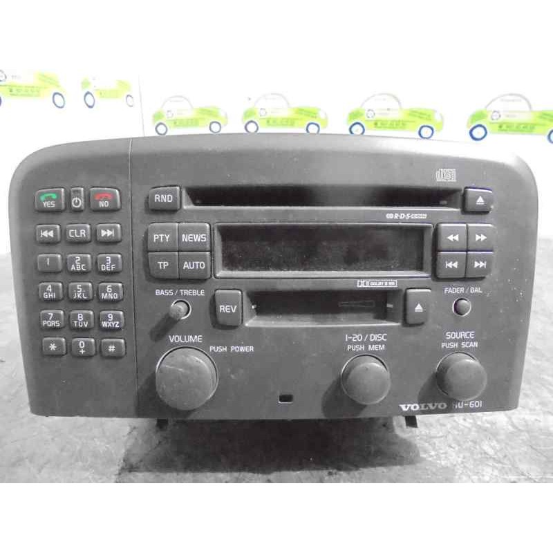 Recambio de sistema audio / radio cd para volvo s80 berlina 2.8 bi-turbo cat referencia OEM IAM 96965641  