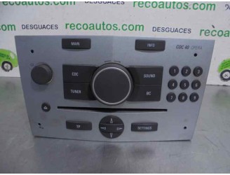Recambio de sistema audio / radio cd para opel astra gtc 1.9 16v cdti cat (z 19 dth / lrd) referencia OEM IAM 13188470 