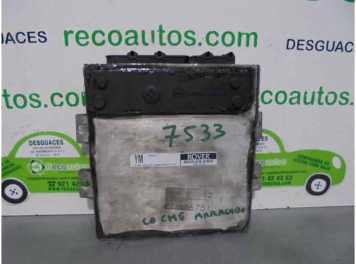 Recambio de centralita motor uce para mg mg zr (f/rf) 1.4 16v cat referencia OEM IAM NNN100743 M3P11P72R 