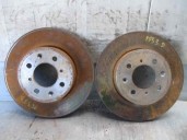 Recambio de disco freno delantero para mg mg zr (f/rf) 1.4 16v cat referencia OEM IAM 