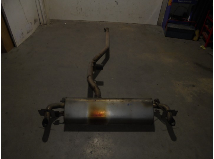 Recambio de tubo escape trasero para land rover evoque 2.2 td4 cat referencia OEM IAM LR024231 DAM088 D3C3A