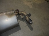 Recambio de tubo escape trasero para land rover evoque 2.2 td4 cat referencia OEM IAM LR024231 DAM088 D3C3A