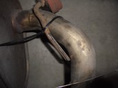 Recambio de tubo escape trasero para land rover evoque 2.2 td4 cat referencia OEM IAM LR024231 DAM088 D3C3A