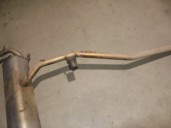 Recambio de tubo escape trasero para land rover evoque 2.2 td4 cat referencia OEM IAM LR024231 DAM088 D3C3A