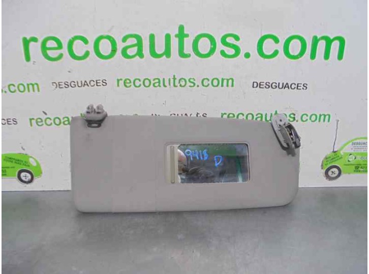 Recambio de parasol derecho para audi a6 berlina (4b2) 2.5 v6 24v tdi referencia OEM IAM   