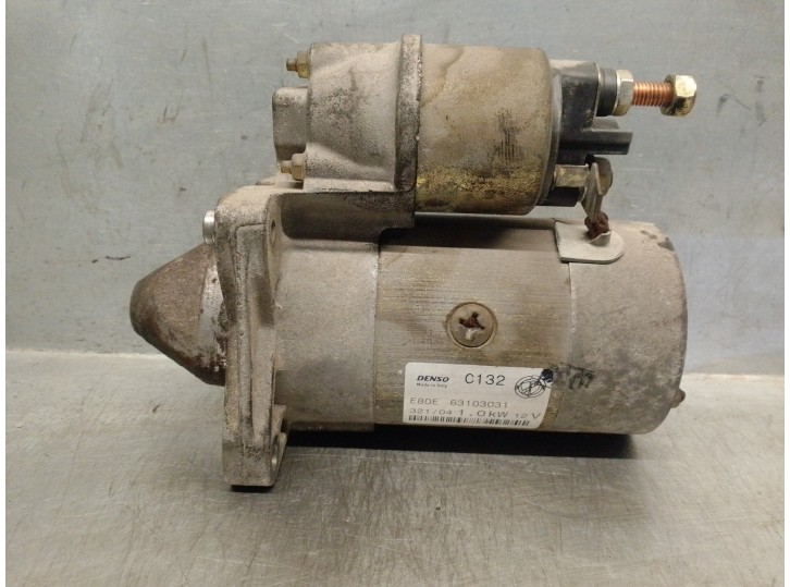 Replacement starter motor for Fiat Punto saloon (188) 1.4 OEM IAM reference 63103031 C132 DENSO