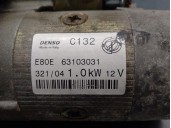 Replacement starter motor for Fiat Punto Berlina (188) 1.4 OEM IAM reference 63103031 C132 DENSO