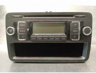 Recambio de sistema audio / radio cd para volkswagen golf vi (5k1) 2.0 tdi referencia OEM IAM 1K0035156A PANASONIC