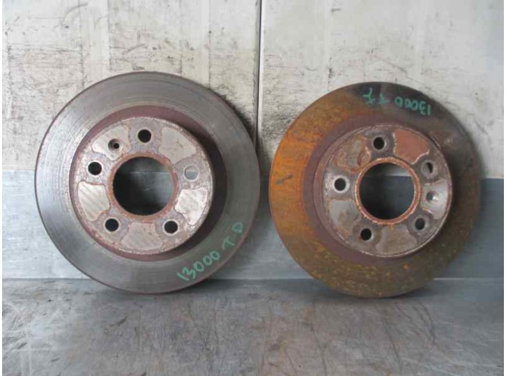 Recambio de disco freno trasero para opel zafira a elegance referencia OEM IAM 
