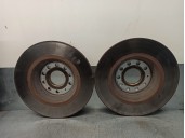 Recambio de disco freno trasero para skoda superb (3v3) 2.0 tdi referencia OEM IAM 3Q0615601  