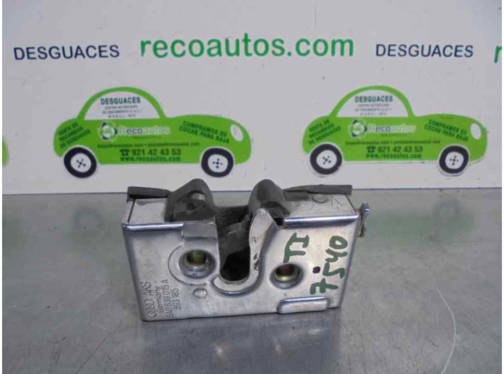Recambio de cerradura puerta trasera izquierda para audi 80 (811/813) 2.0 referencia OEM IAM 893839015A  4 PUERTAS