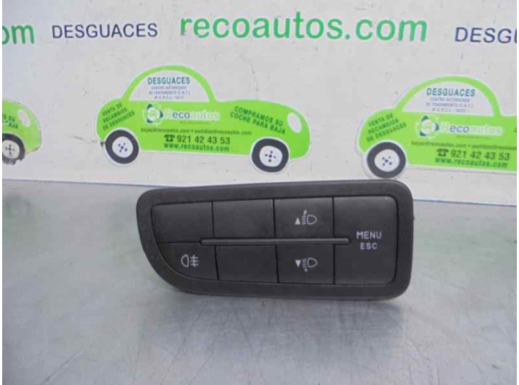 Recambio de mando luces salpicadero para fiat fiorino 1.3 16v jtd cat referencia OEM IAM 735534189  