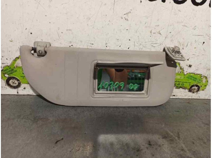 Recambio de parasol derecho para toyota aygo (kgb/wnb) 1.0 cat referencia OEM IAM 0474109010  