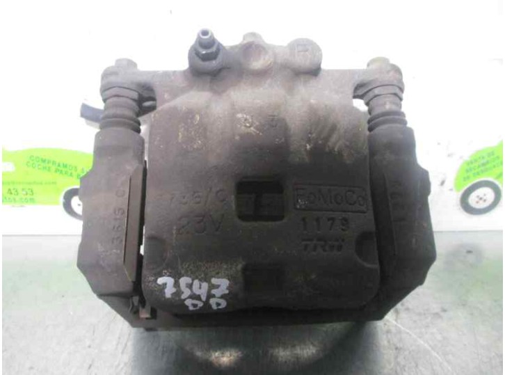 Replacement front right brake caliper for Ford Fiesta (CB1) 1.25 16V CAT OEM IAM reference TRW