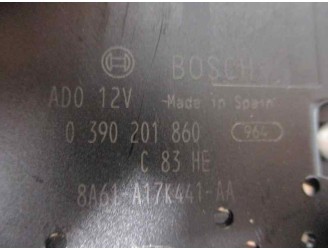 Recambio de motor limpia trasero para ford fiesta (cb1) 1.25 16v cat referencia OEM IAM 8A61A17K441AA 0390201860 BOSCH