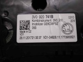 Recambio de cuadro instrumentos para skoda superb (3v3) 2.0 tdi referencia OEM IAM 3V0920741B A2C53427456 VDO