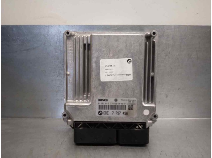 Recambio de centralita motor uce para bmw serie 1 berlina (e81/e87) 2.0 16v diesel cat referencia OEM IAM DDE7787496 0281012335 