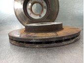 Recambio de disco freno delantero para volkswagen polo advance referencia OEM IAM 2Q0615301G  