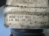 Recambio de soporte filtro aceite para seat ibiza (6j5) 1.4 tdi referencia OEM IAM 045115389K 6740273403 MANN HUMMEL