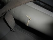 Recambio de asientos traseros para ssangyong kyron 2.0 referencia OEM IAM CUERO MARRON GRISACEO 5 PUERTAS