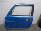 Replacement front left door for SsangYong Korando 2.3 Turbodiesel CAT OEM IAM reference 6200306010 BLUE 3PUERTAS