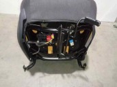 Recambio de asiento delantero derecho para peugeot 407 2.0 16v hdi fap cat (rhr / dw10bted4) referencia OEM IAM TELA NEGRA 4 PU