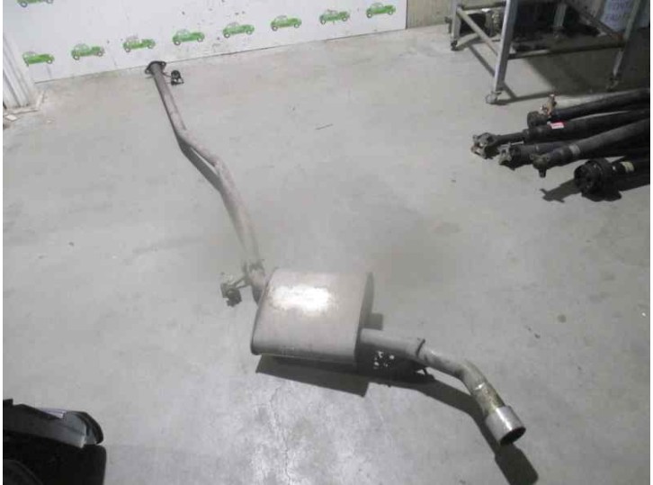 Recambio de tubo escape trasero para alfa romeo giulietta (191) 1.6 jtdm cat referencia OEM IAM CESTA 12