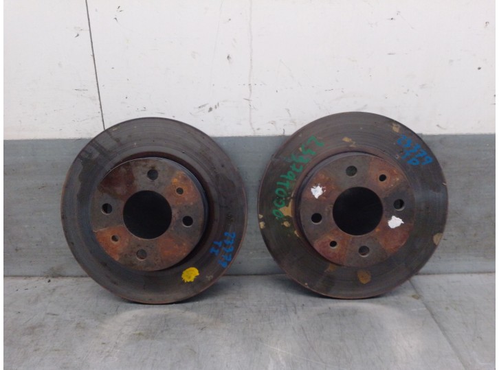 Recambio de disco freno trasero para fiat 500 abarth 1.4 99kw referencia OEM IAM 46403960 46403960 