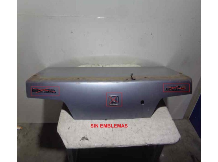 Recambio de porton trasero para honda prelude (bb6/8/9) 2.2 cat referencia OEM IAM 68500S30A90ZZ AZUL CLARO 2 PÙERTAS
