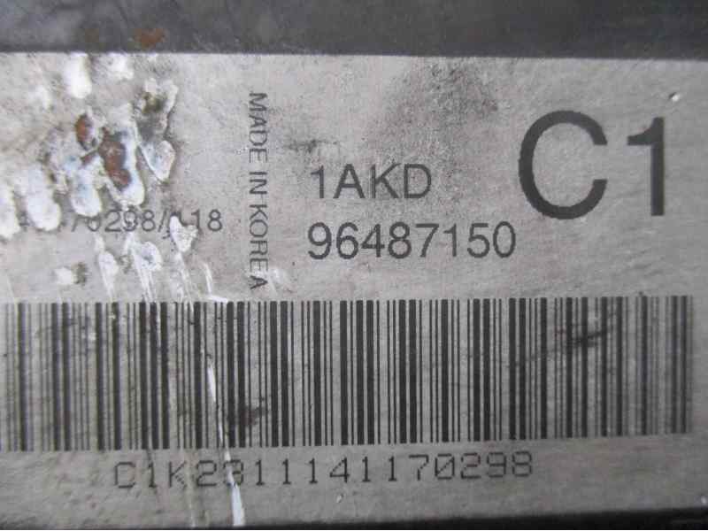 Recambio de centralita motor uce para daewoo tacuma 1.6 cat referencia OEM IAM 96487150  