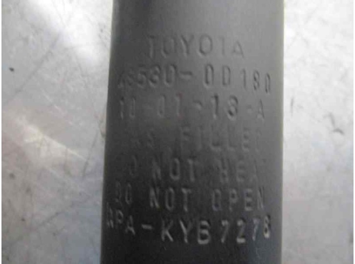 Recambio de amortiguador trasero derecho para toyota yaris (_p9_) 1.4 d-4d (nlp90_) referencia OEM IAM 485300D190 KYB