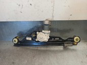 Replacement rear right window regulator for BMW 5 Series Sedan (E60) 520d OEM IAM reference 51357184746 6 PINS 4 DOORS