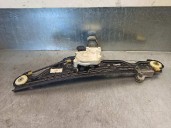 Replacement rear right window regulator for BMW 5 Series Sedan (E60) 520d OEM IAM reference 51357184746 6 PINS 4 DOORS